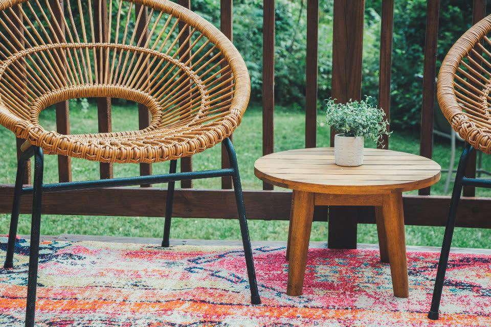 Sunday Cane Lounge Chair - chairs