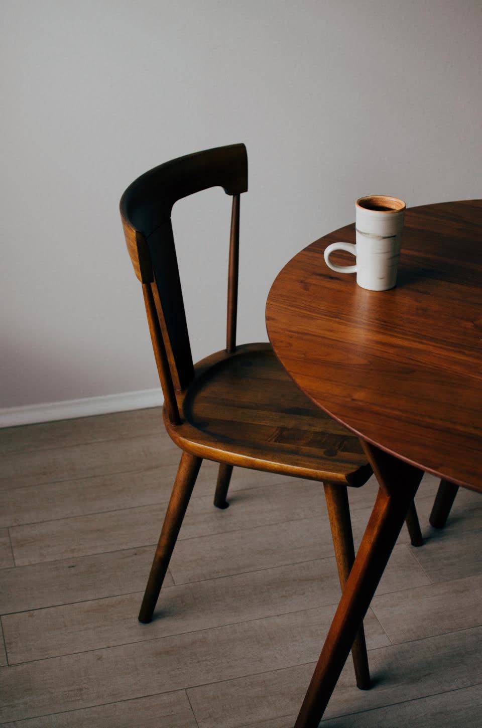 Vesper Dark-Stain Dining Chair - chairs