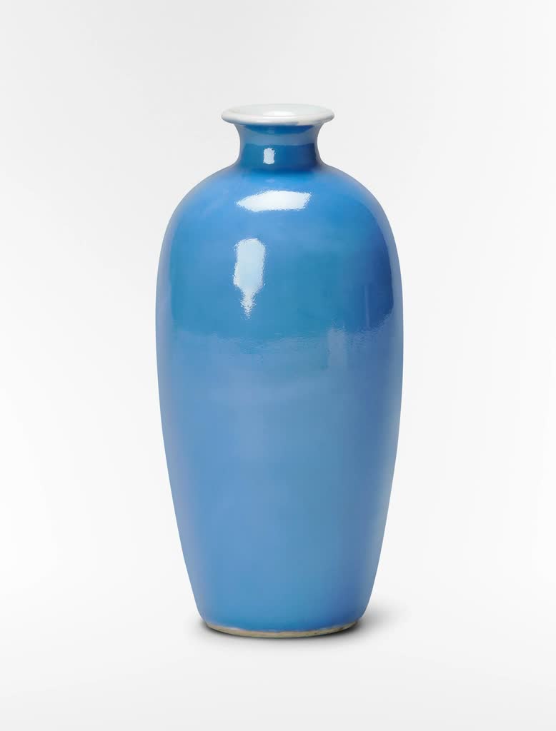 Cobalt Glaze Vase - decor
